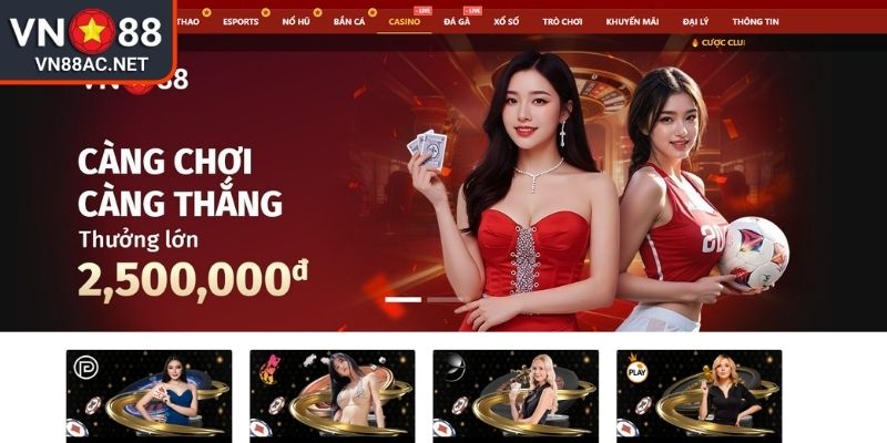 Sảnh Asia Gaming VN88 Trải Nghiệm Trực Tuyến Đẳng Cấp 2025 1 Những đặc điểm nổi bật của sảnh Asia Gaming VN88
