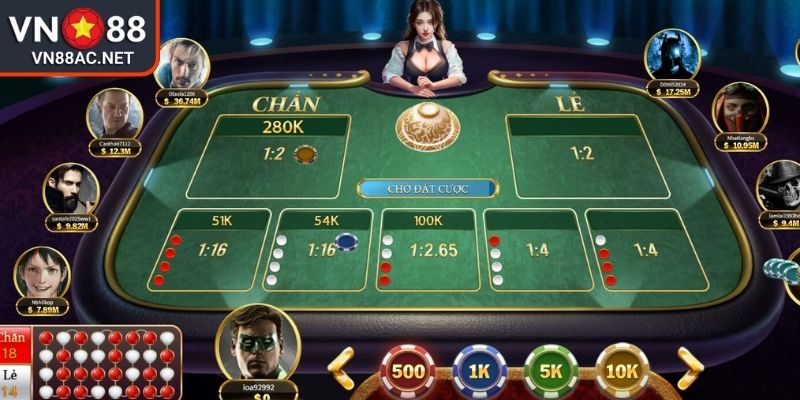 Xóc Đĩa VN88 Cẩm Nang Chinh Phục Phần Thưởng Siêu Khủng 3 Đặt cược chẵn/lẻ